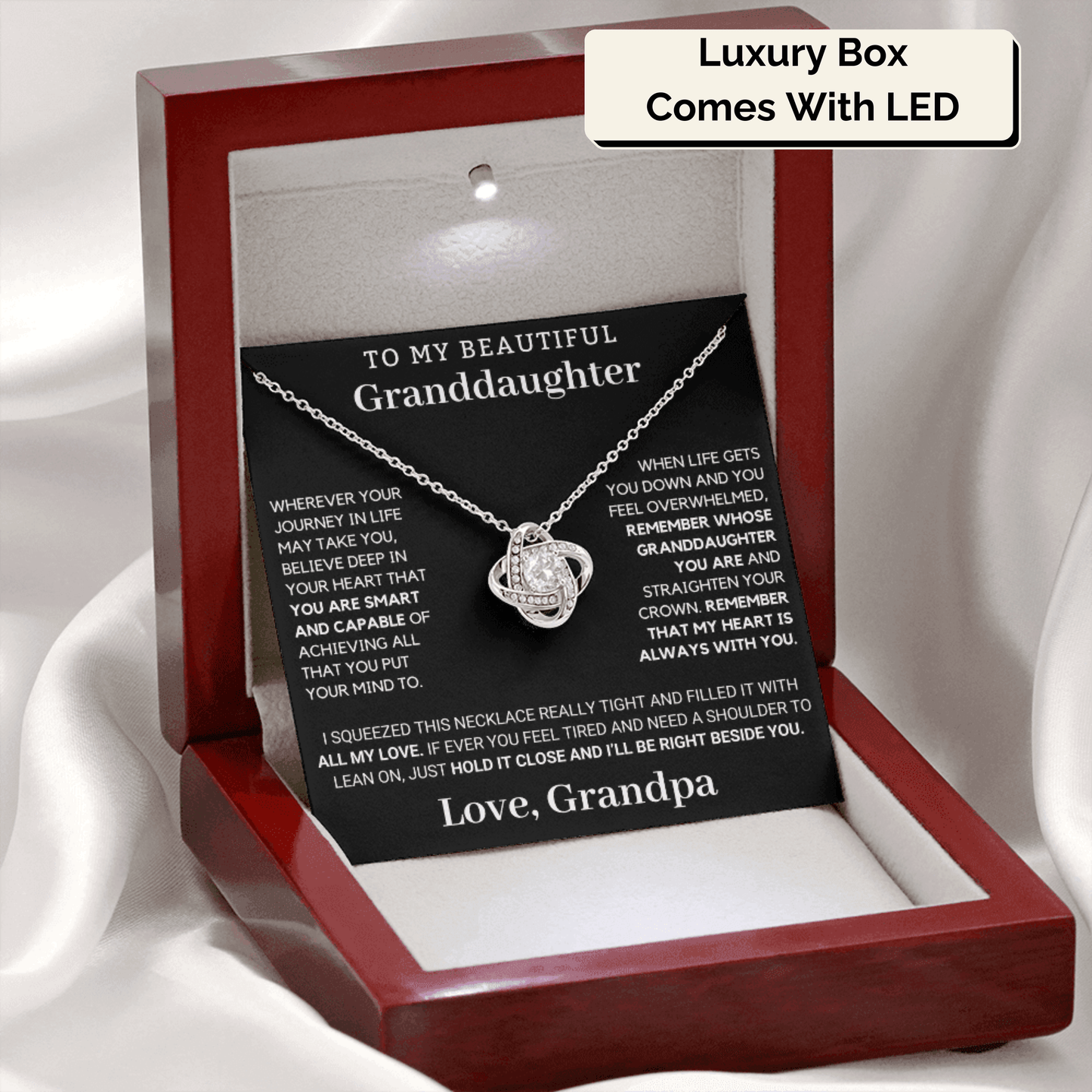 Gift For Granddaughter: I'll Be Right Beside You