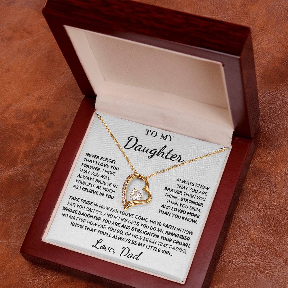 Gift for Daughter: You'll Always Be My Little Girl