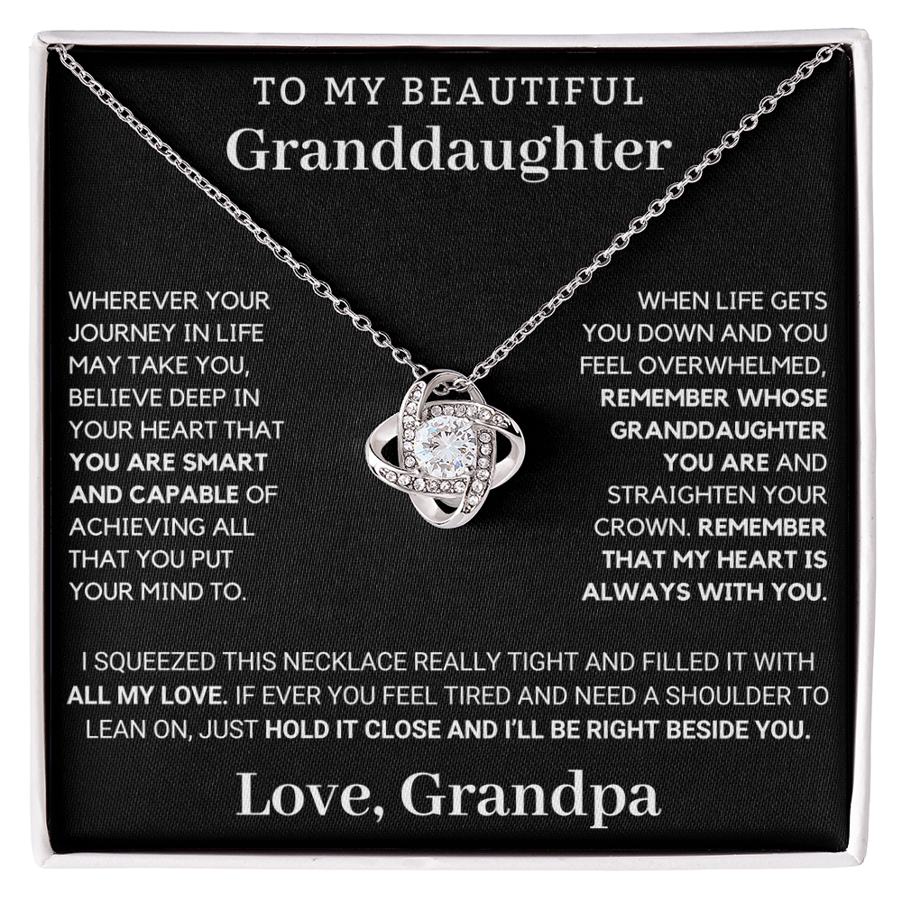 Gift For Granddaughter: I'll Be Right Beside You