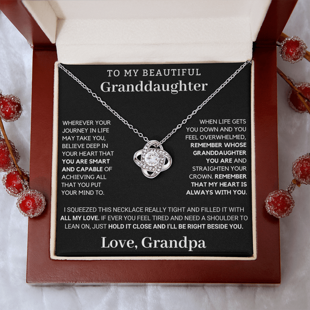 Gift For Granddaughter: I'll Be Right Beside You