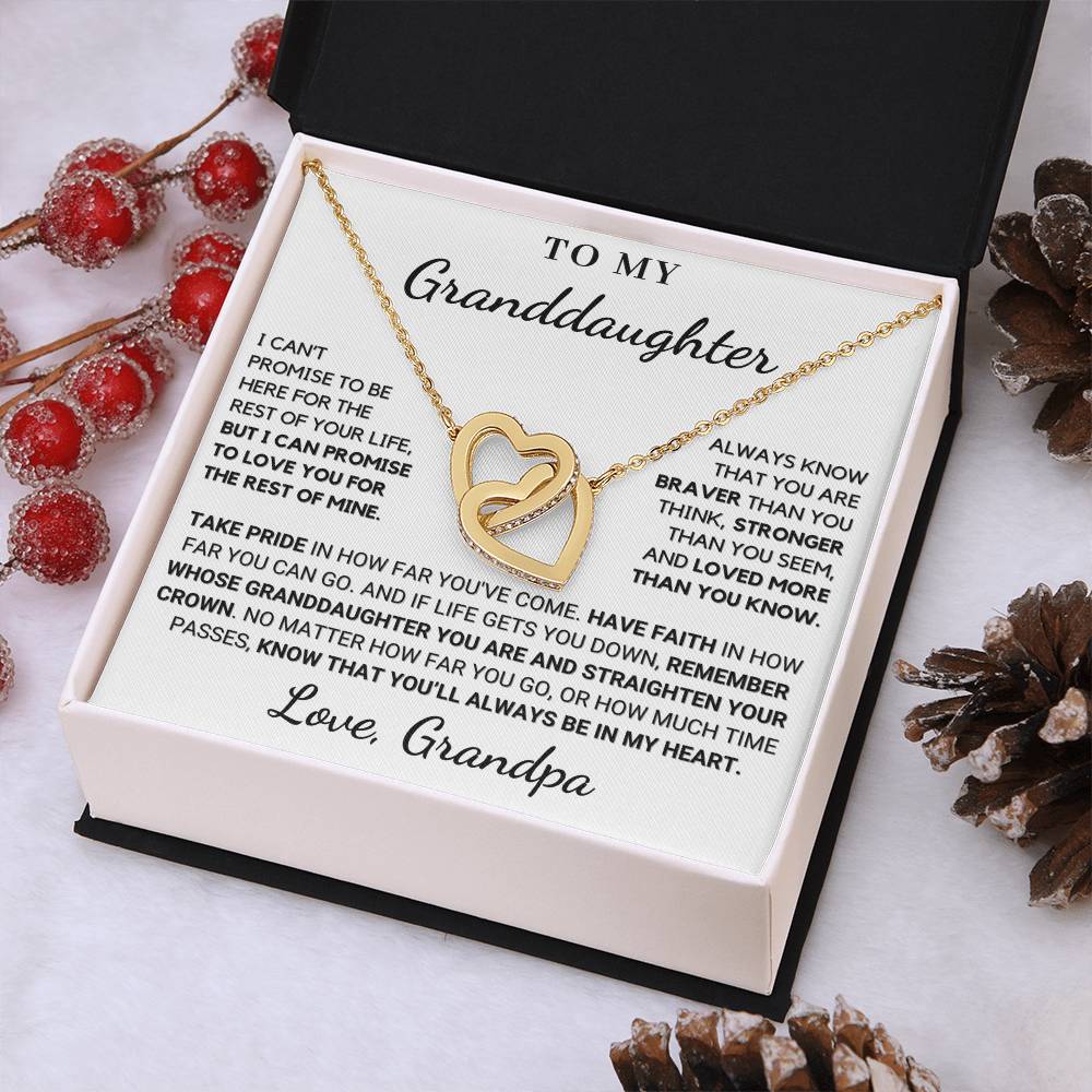 Gift for Granddaughter: You'll Always Be In My Heart