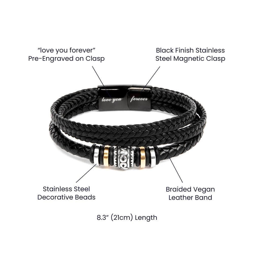 To My Son-in-Law - Forever Love Bracelet