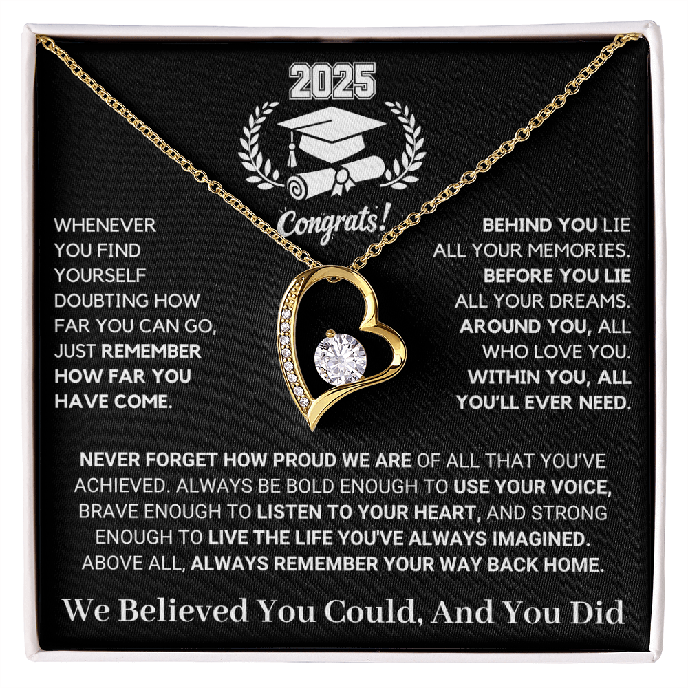 Graduation Special: Always Remember Your Way Back Home