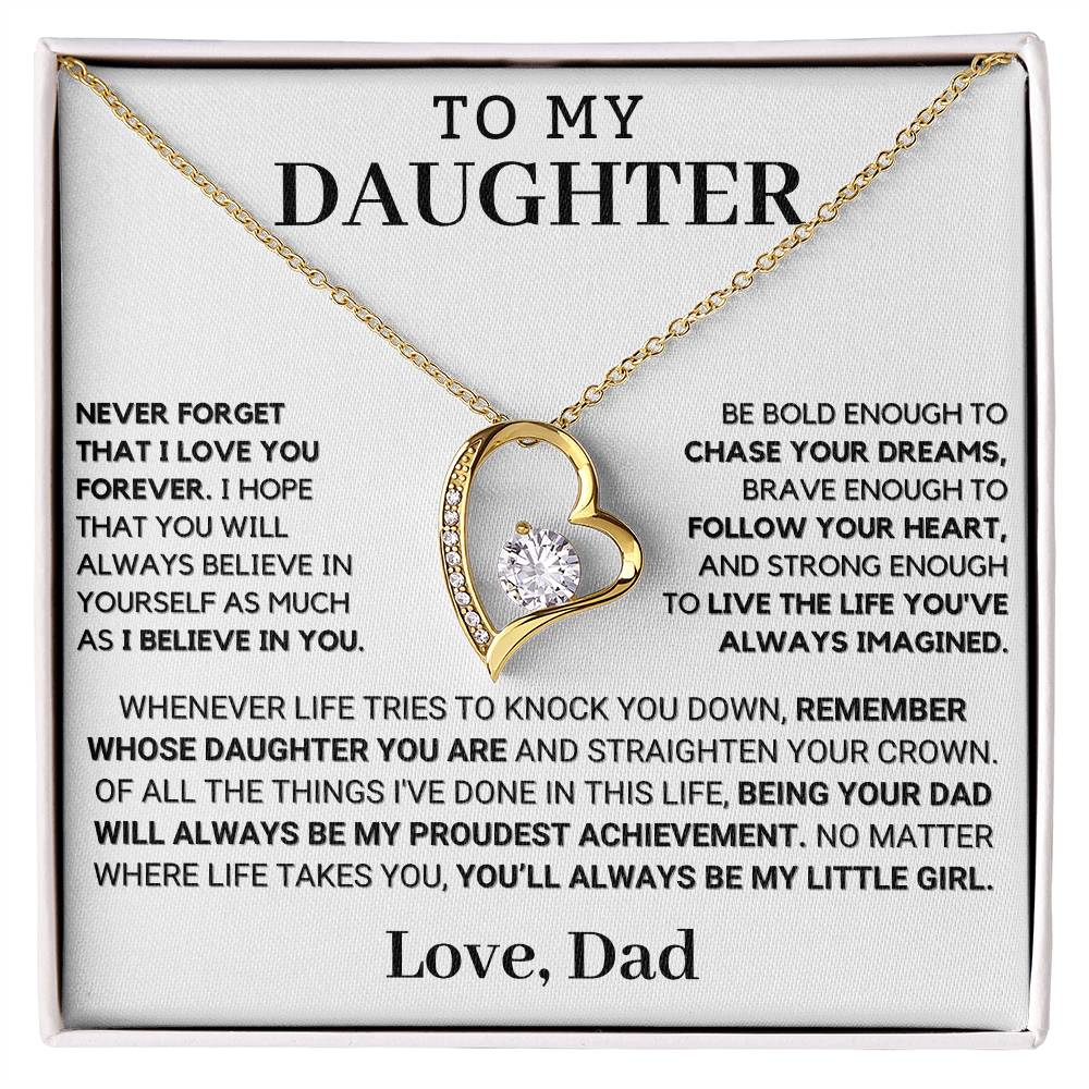 Gift for Daughter: Being Your Dad