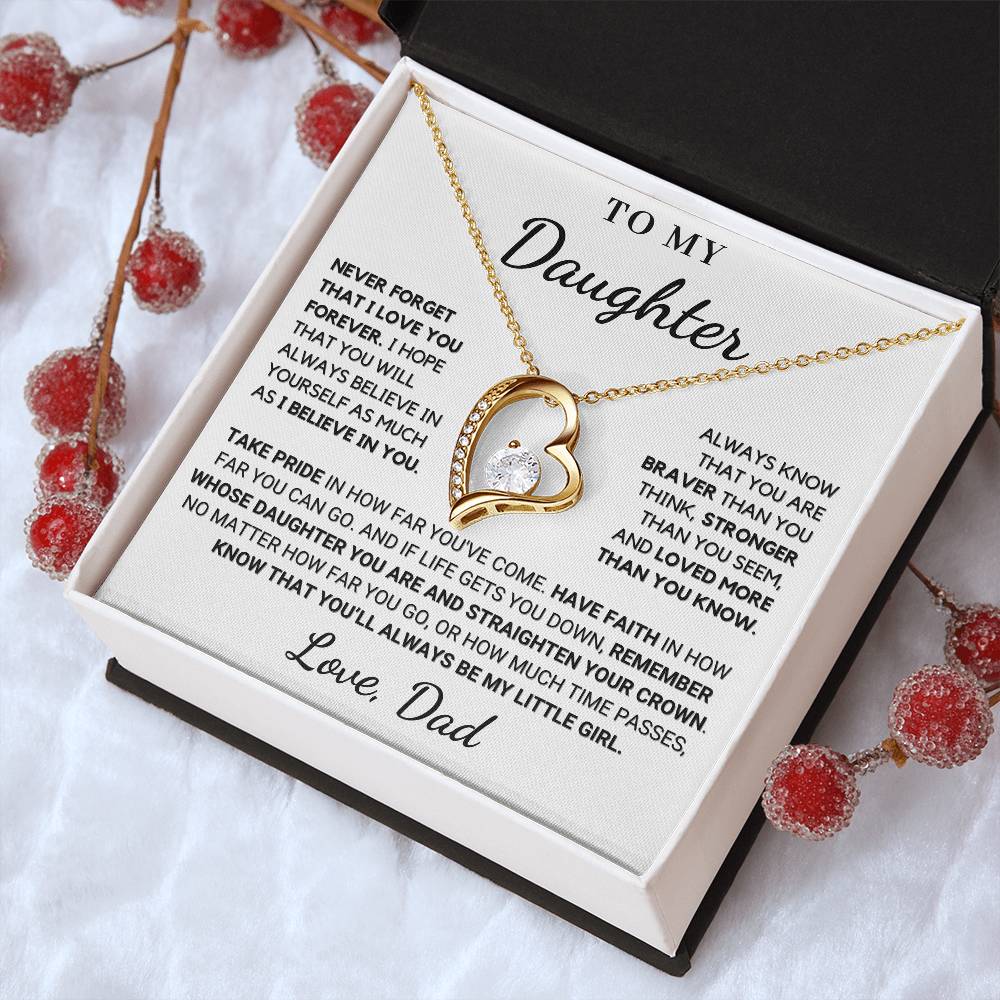 Gift for Daughter: You'll Always Be My Little Girl