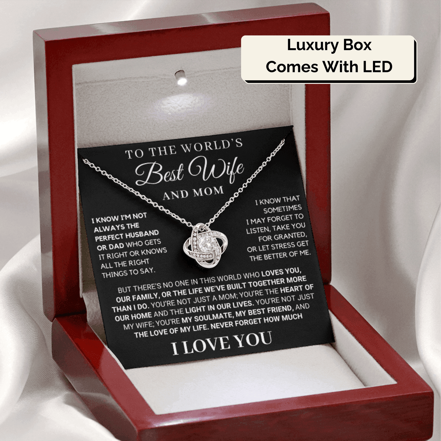 Family Love Gift for Wife: You Are The Love Of My Life