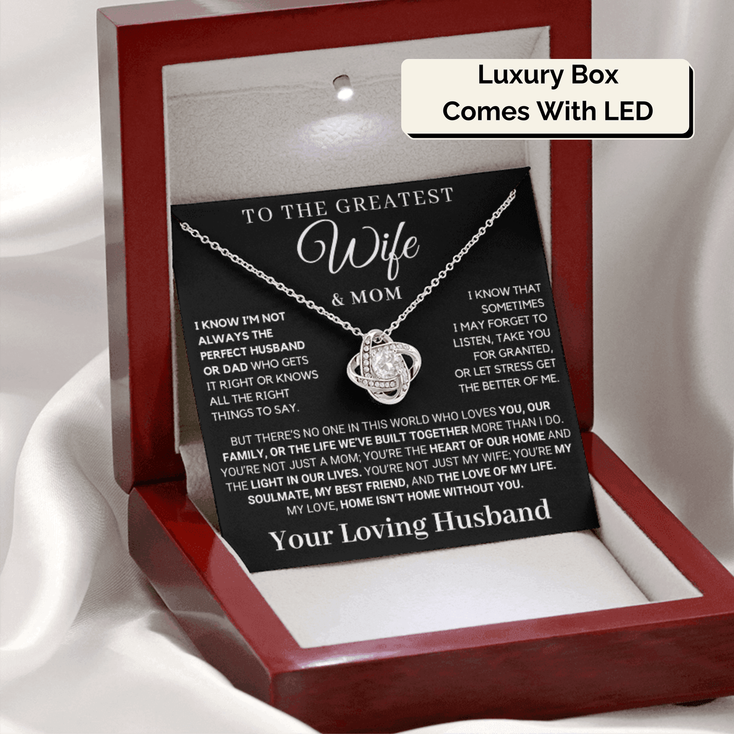 (Mother's Day Special) Gift for Wife: You're The Heart Of Our Home