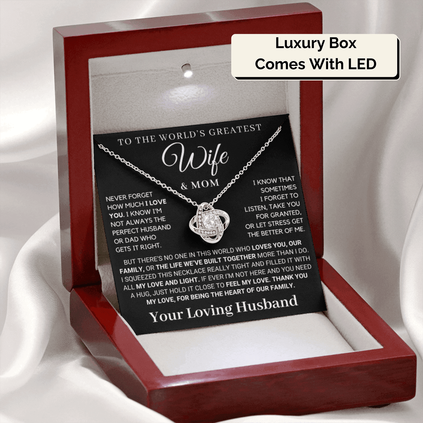 Gift for Wife: Never Forget How Much I Love You