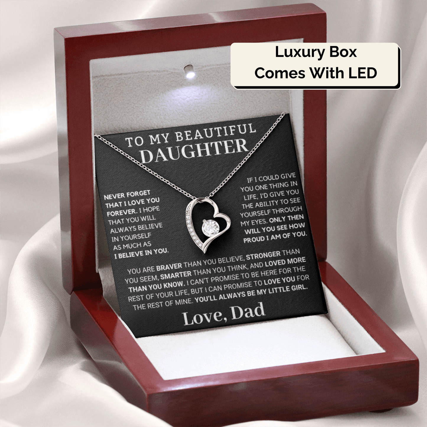 To My Daughter: Only Then Will You See