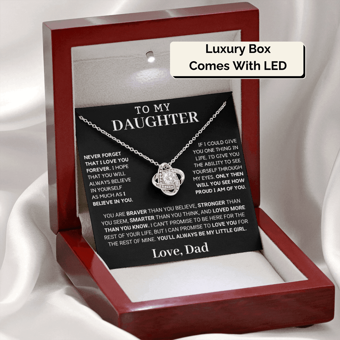 Gift for Daughter: Only Then Will You See