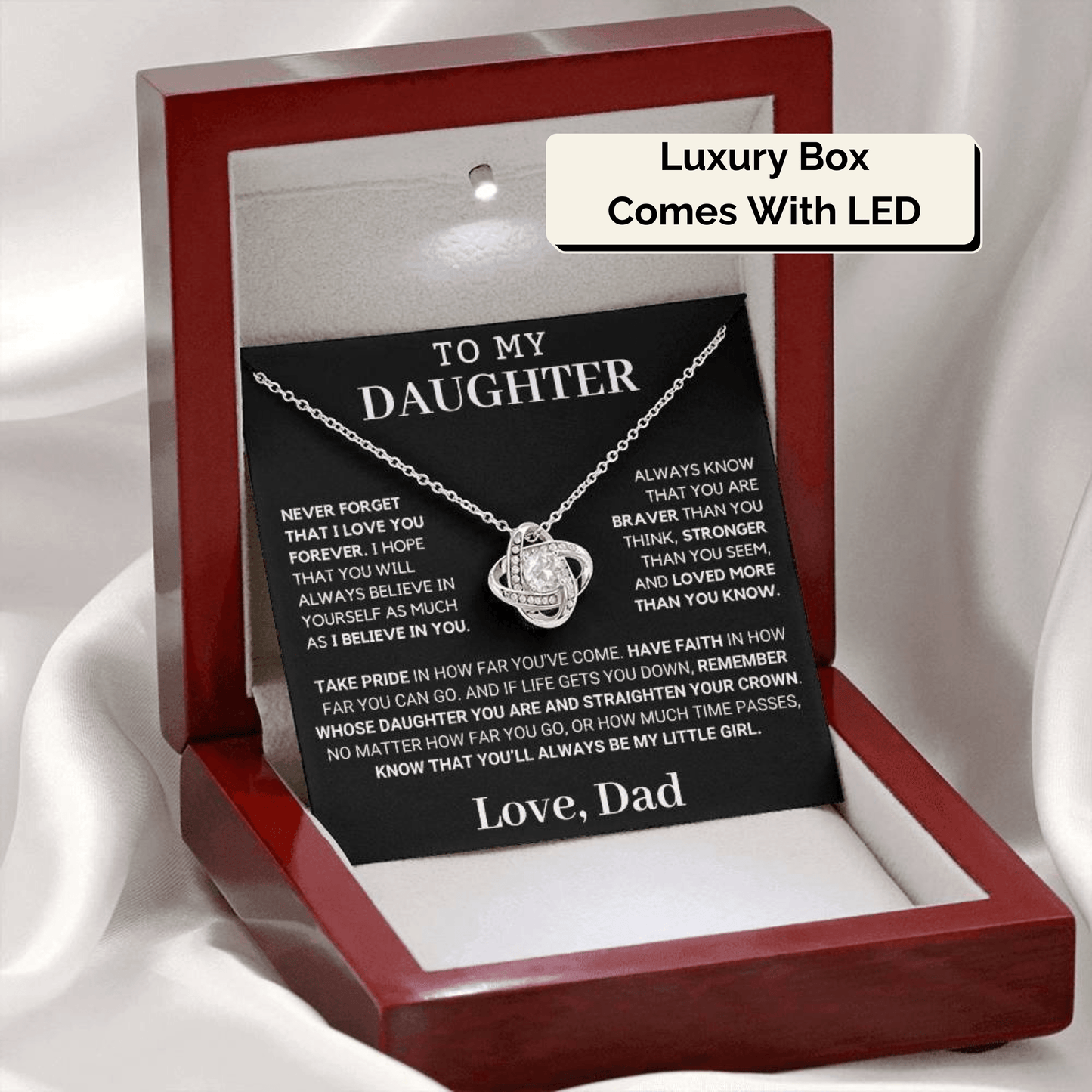 Gift for Daughter: You'll Always Be My Little Girl
