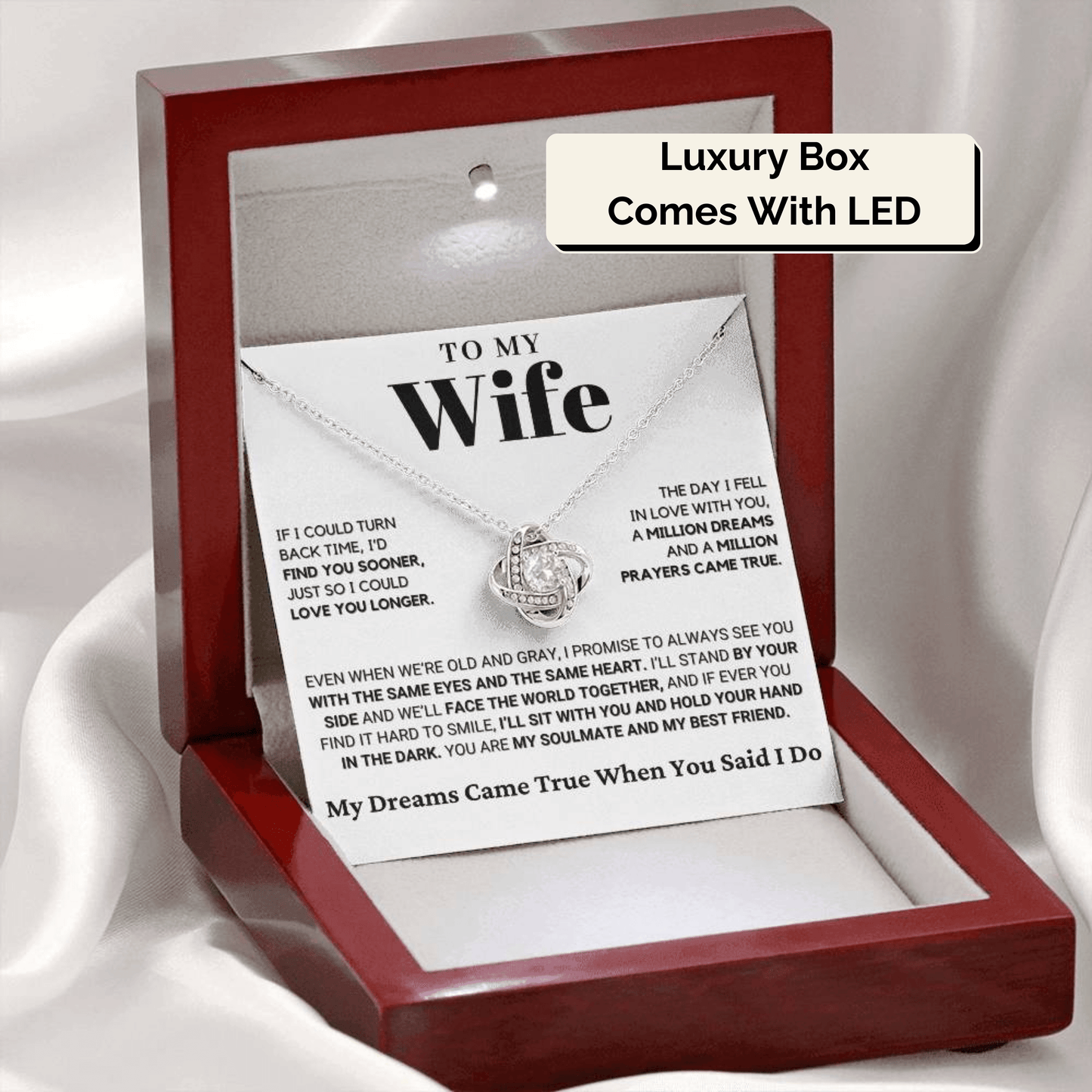 Gift for Wife: My Dreams Came True When You Said I Do