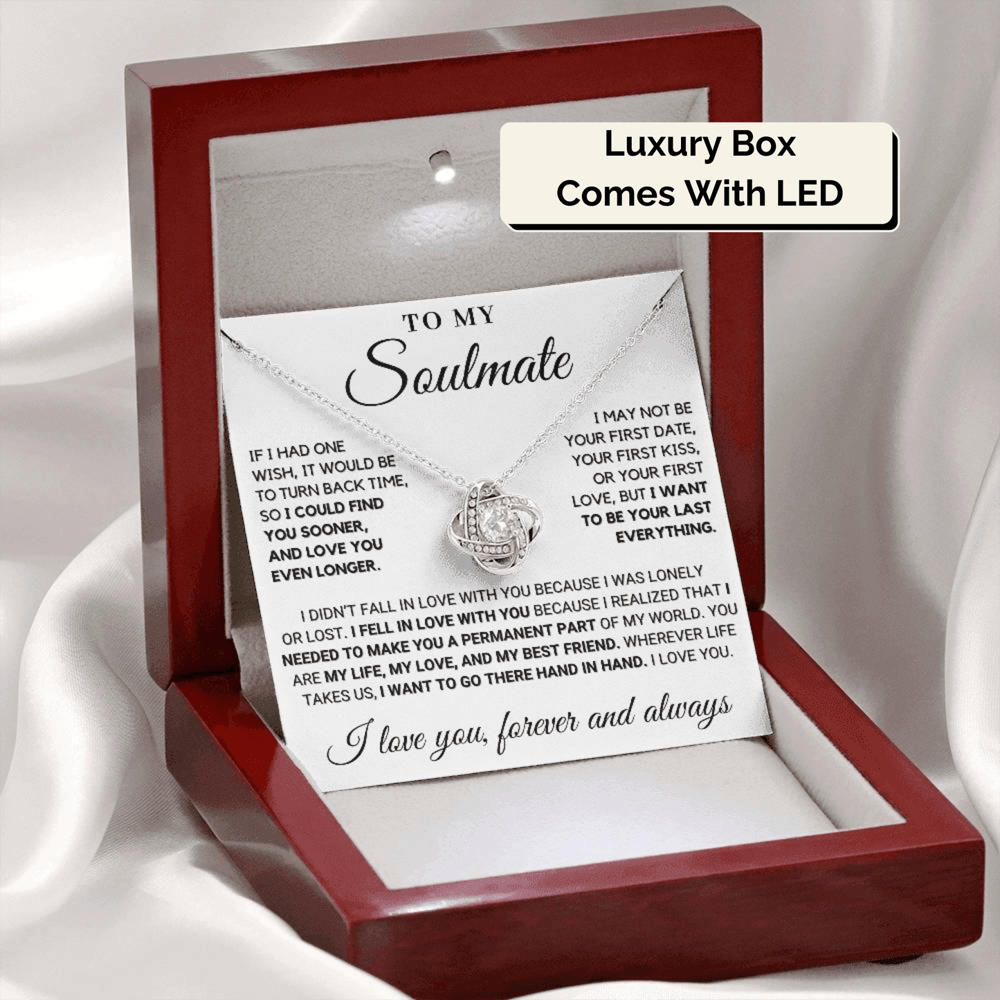 Gift for Her: I Fell In Love With You Because