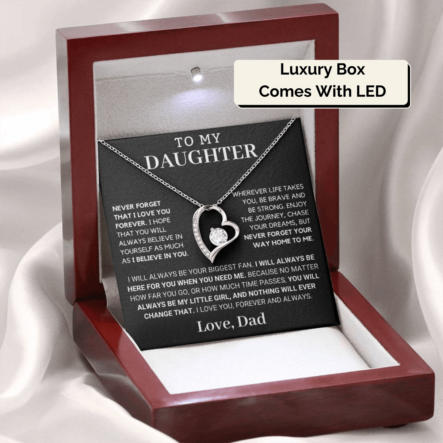 Gift for Daughter: Never Forget Your Way Home
