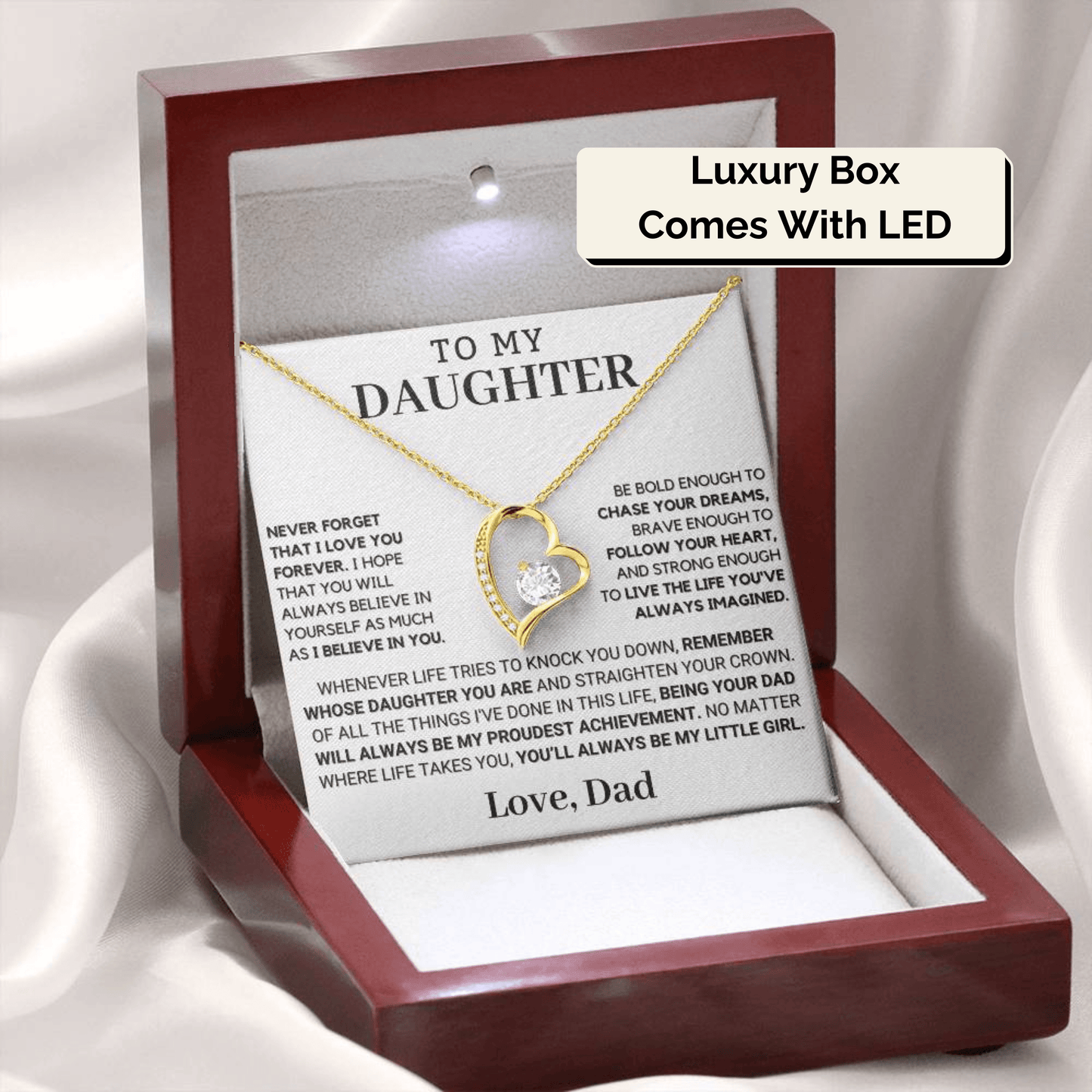 Gift for Daughter: Being Your Dad