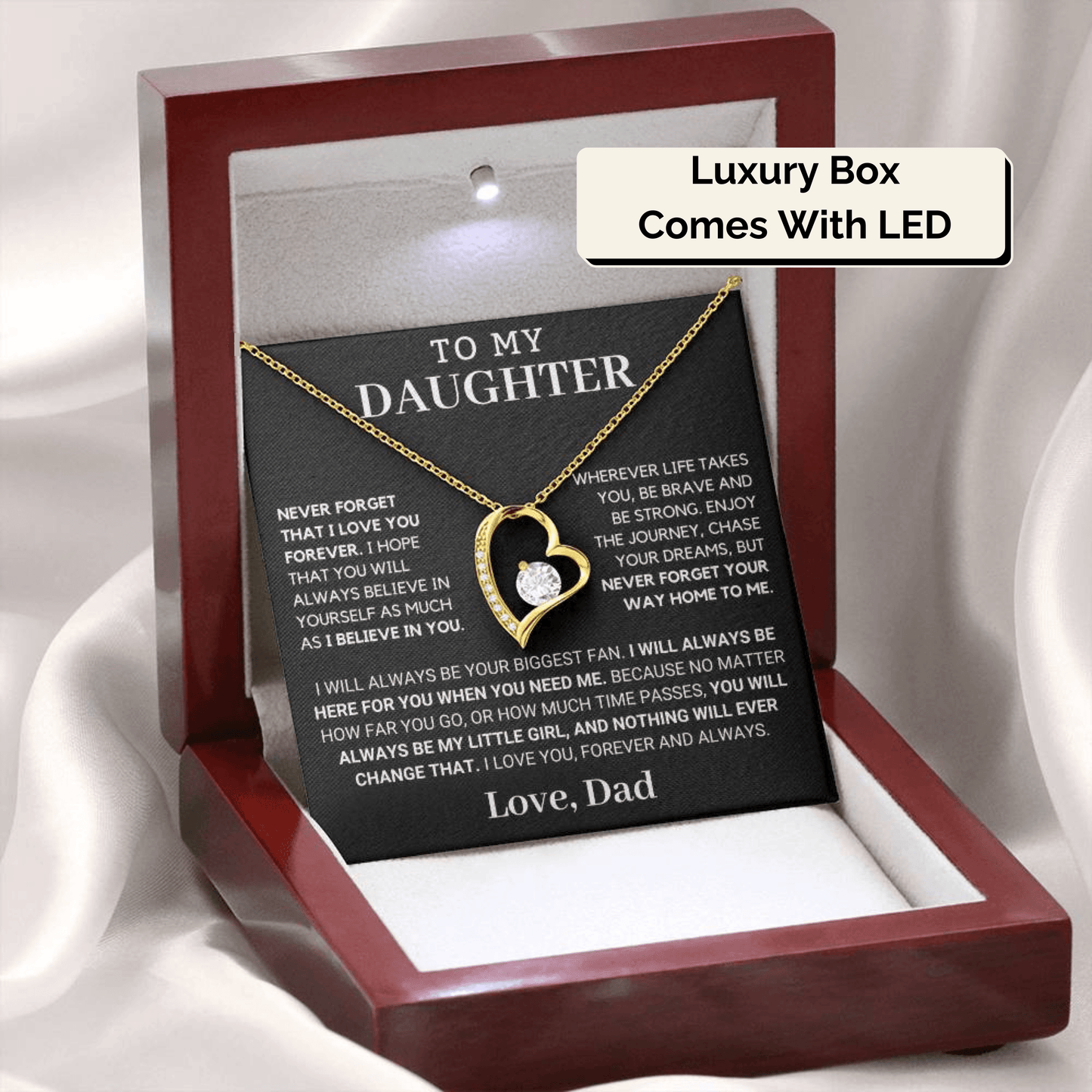 Gift for Daughter: Never Forget Your Way Home