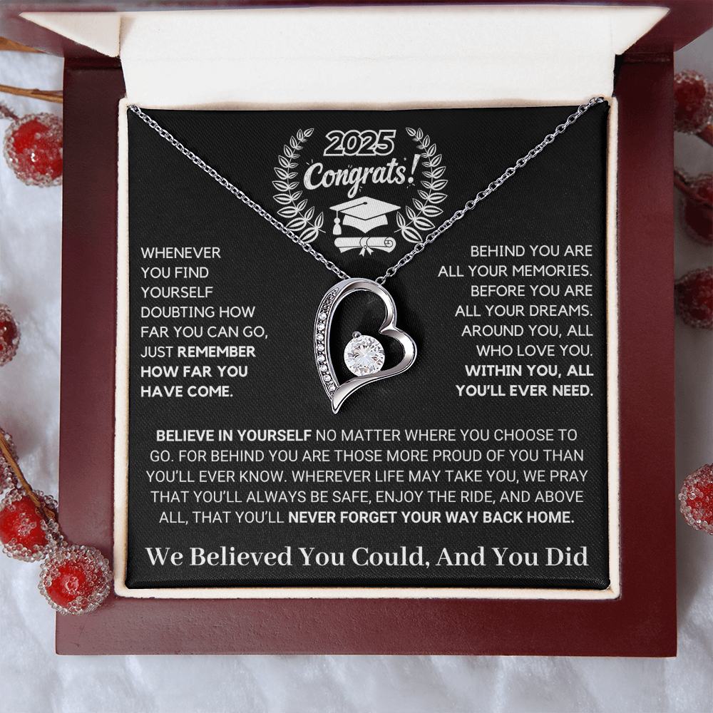 Graduation Special: Always Believe In Yourself