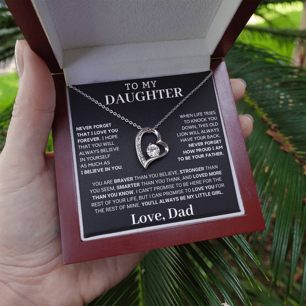 Gift For Daughter: Never Forget How Proud I Am To Be Your Father 🎁
