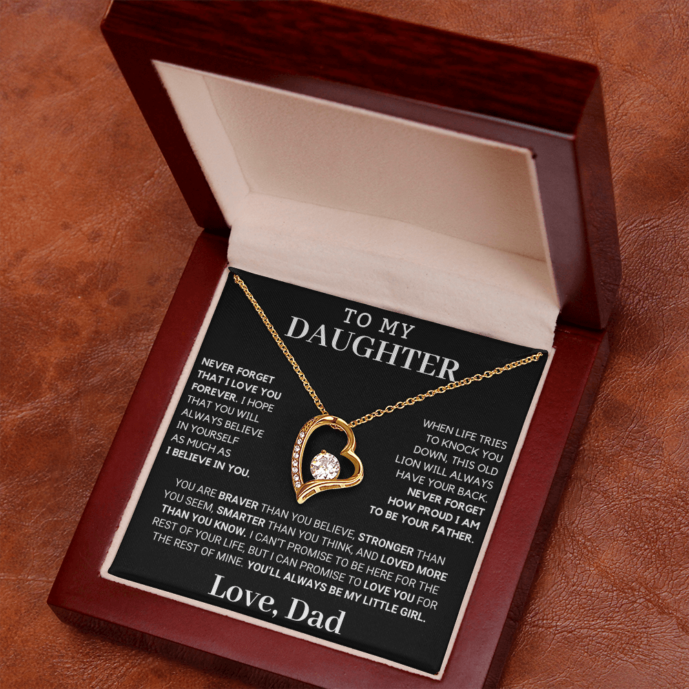 Gift For Daughter: Never Forget How Proud I Am To Be Your Father 🎁