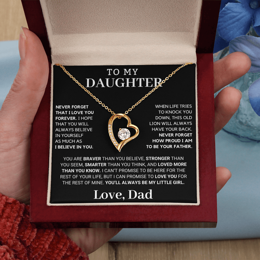 Gift For Daughter: Never Forget How Proud I Am To Be Your Father 🎁