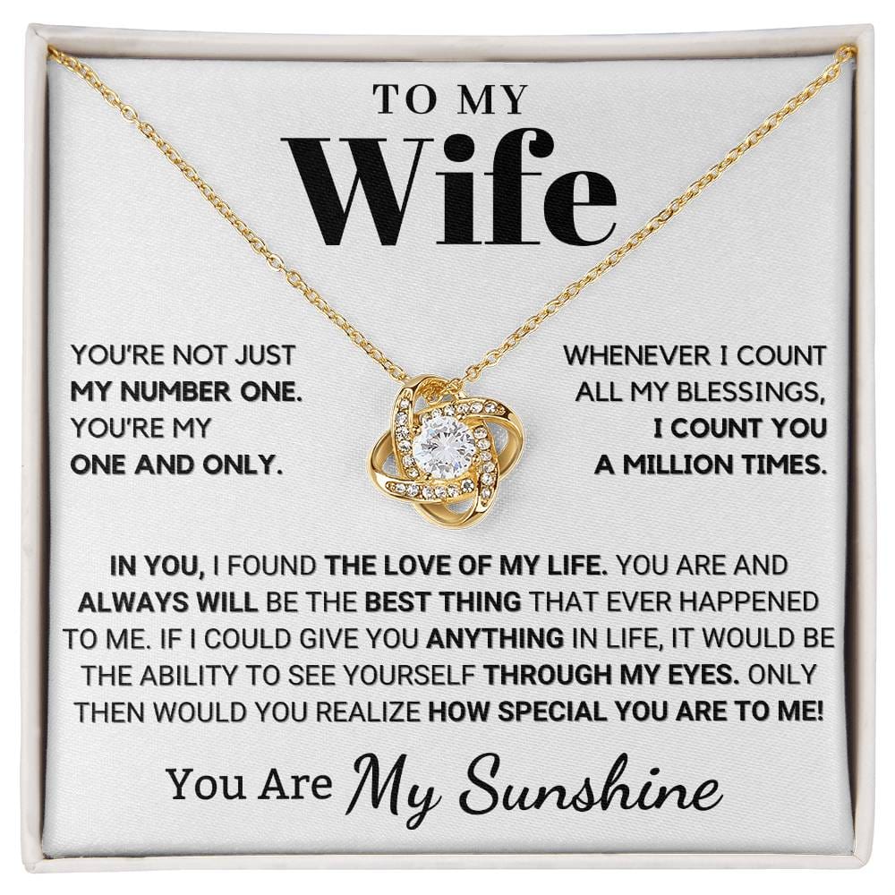 Gift for Wife: You Are My Sunshine