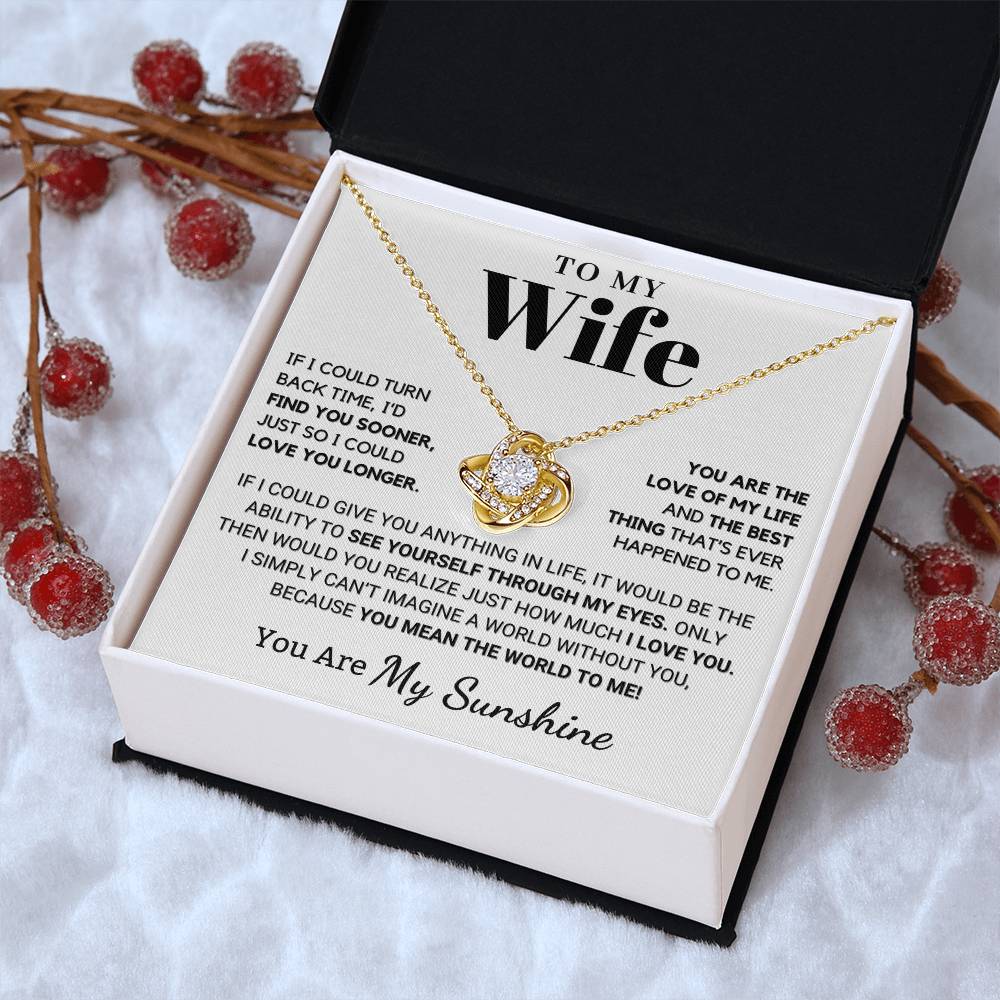 Gift for Wife: You Mean The World To Me