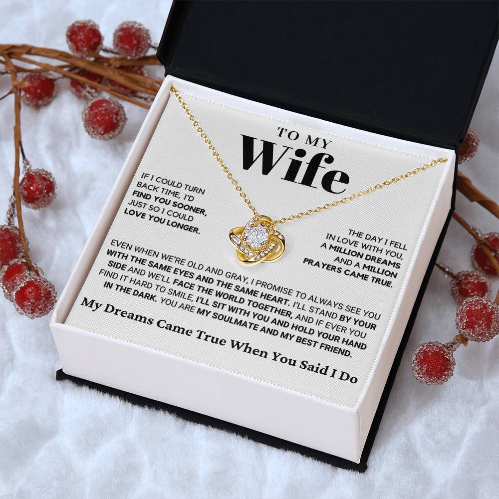 Gift for Wife: My Dreams Came True When You Said I Do