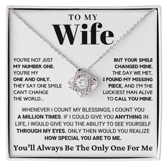 Gift for Wife: I'm The Luckiest Man Alive To Call You Mine