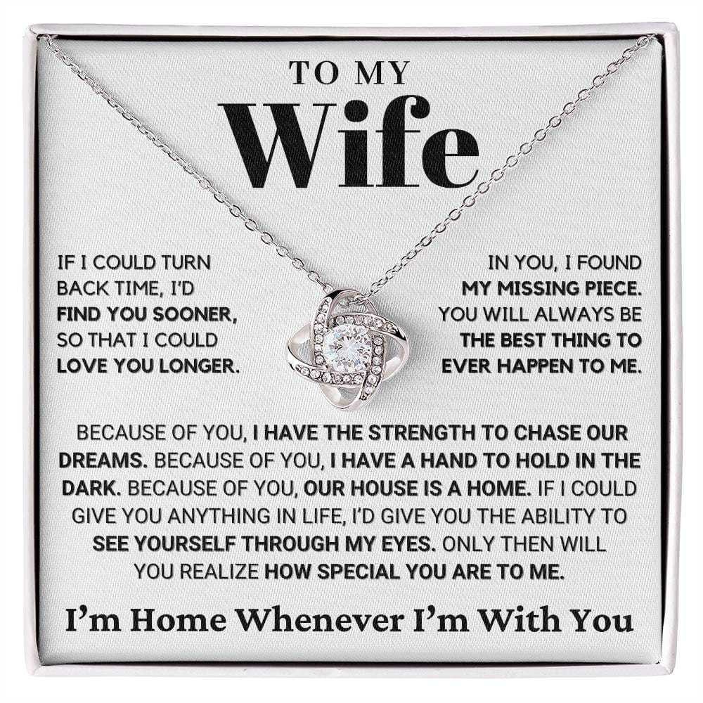 Gift for Wife: Because Of You