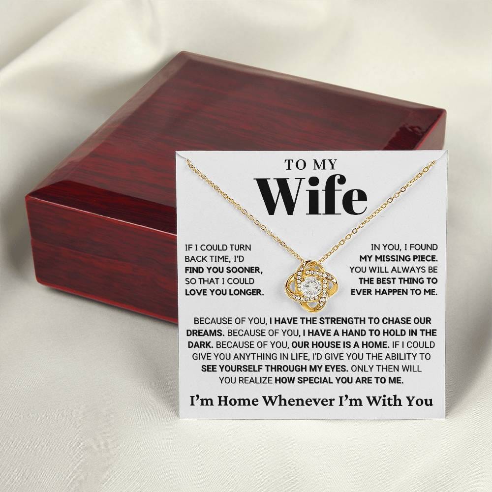 Gift for Wife: Because Of You