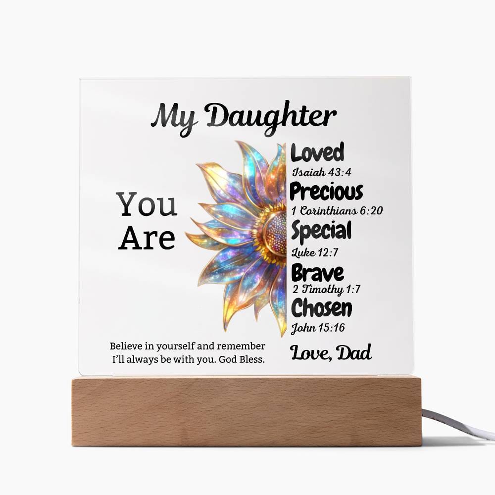 Gift for Daughter: You Are