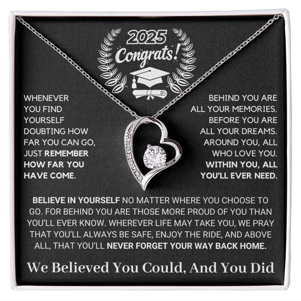Graduation Special: Always Believe In Yourself