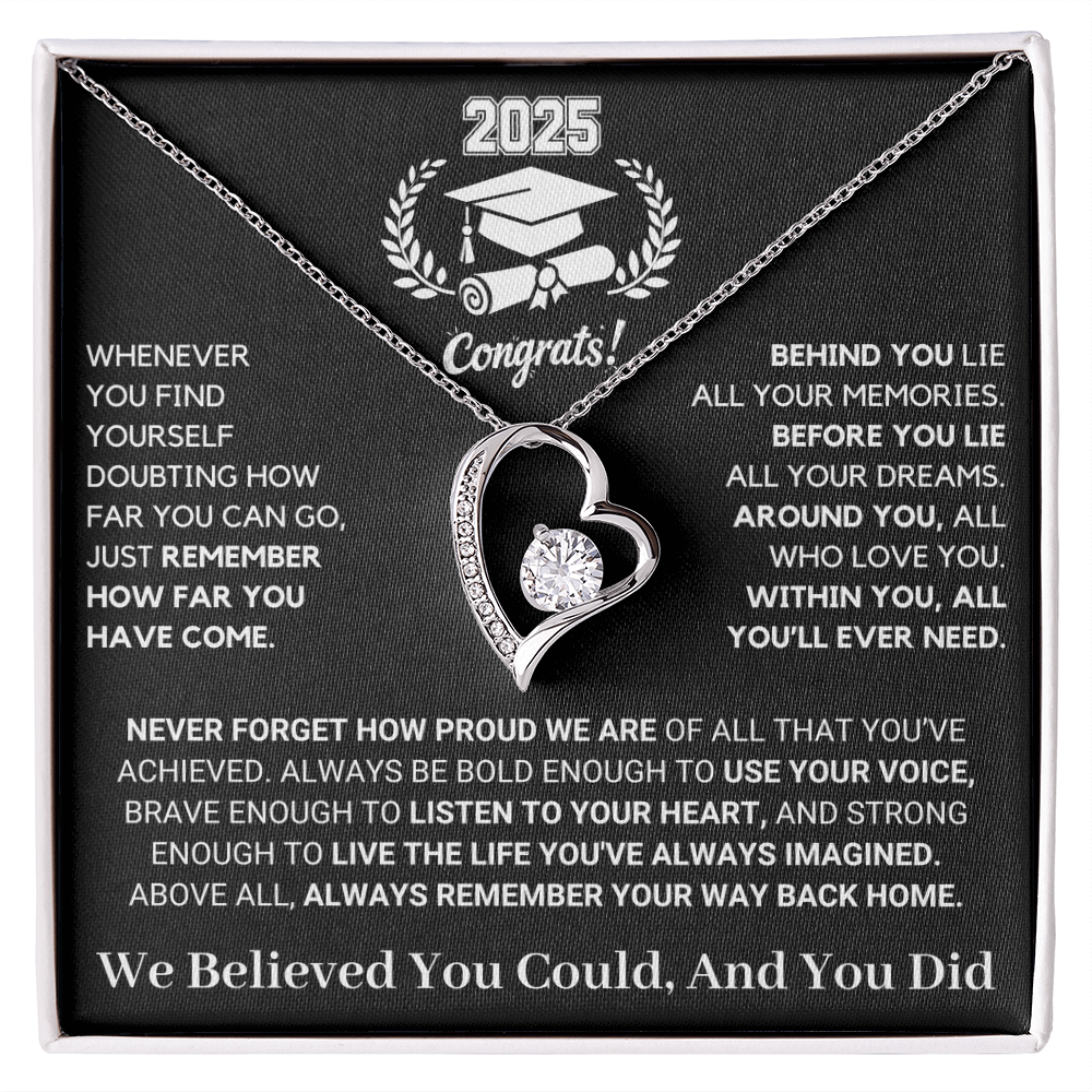 Graduation Special: Always Remember Your Way Back Home