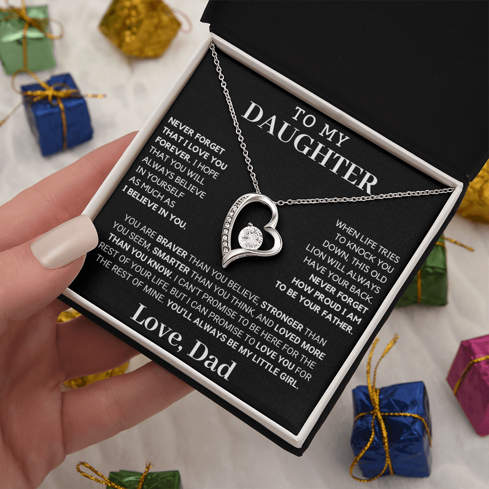 Gift For Daughter: Never Forget How Proud I Am To Be Your Father 🎁