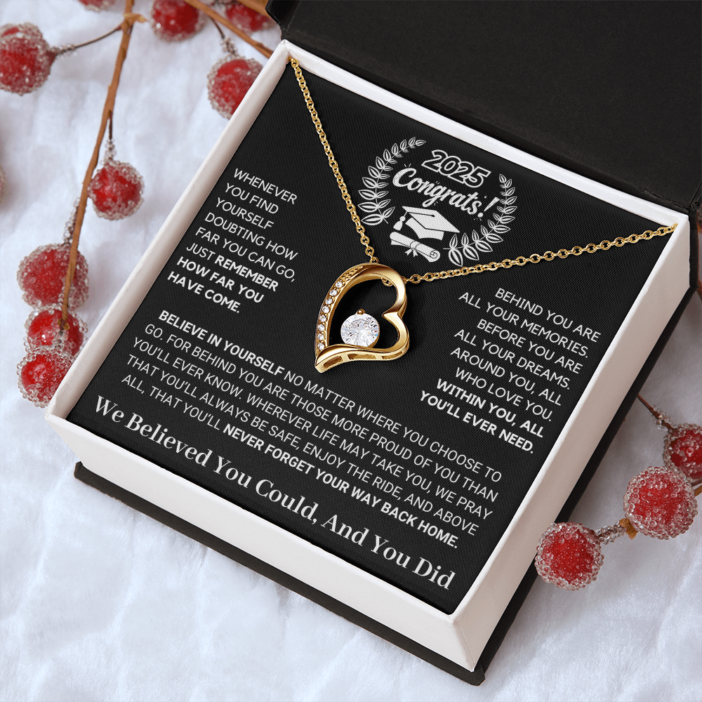 Graduation Special: Always Believe In Yourself