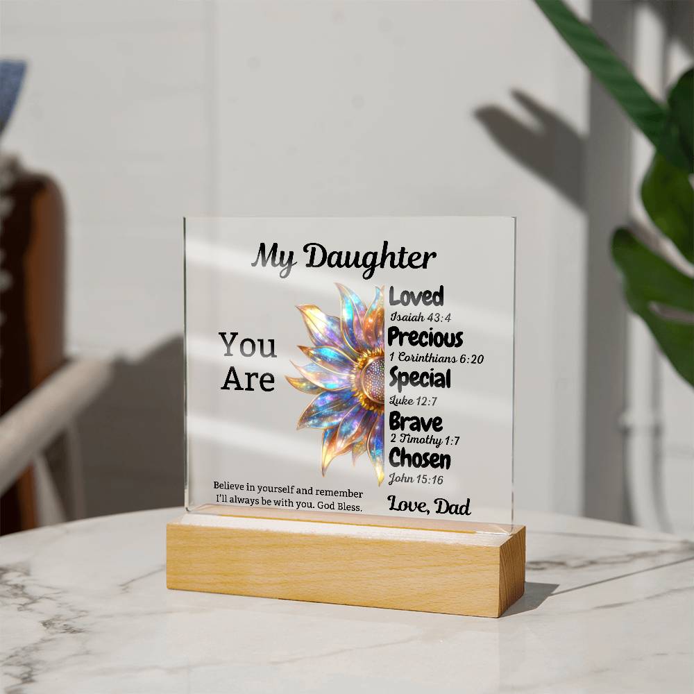 Gift for Daughter: You Are