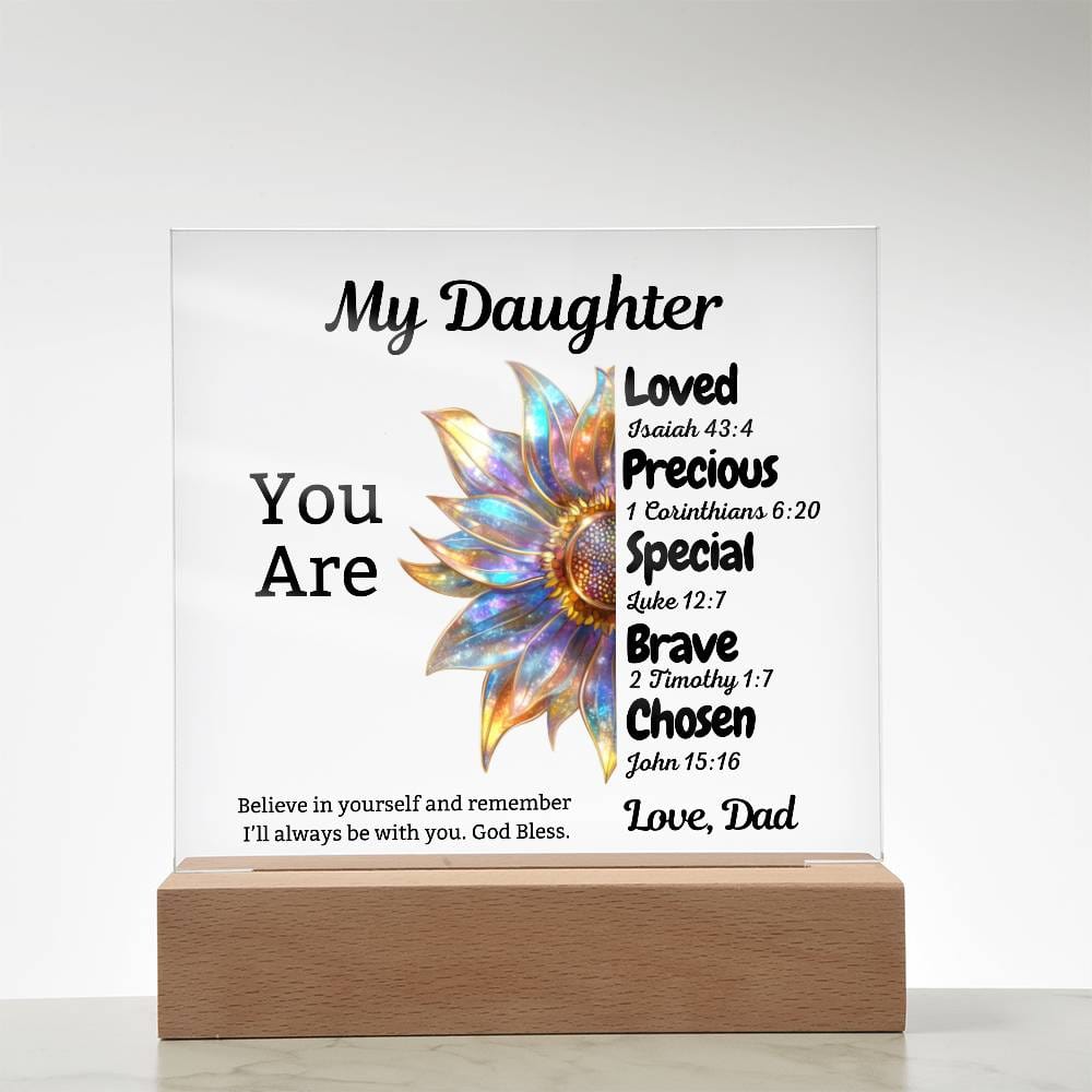 Gift for Daughter: You Are