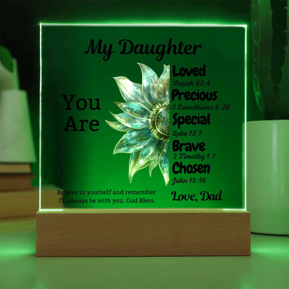 Gift for Daughter: You Are